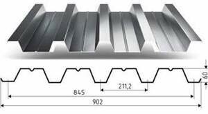 Профнастил Н60-845